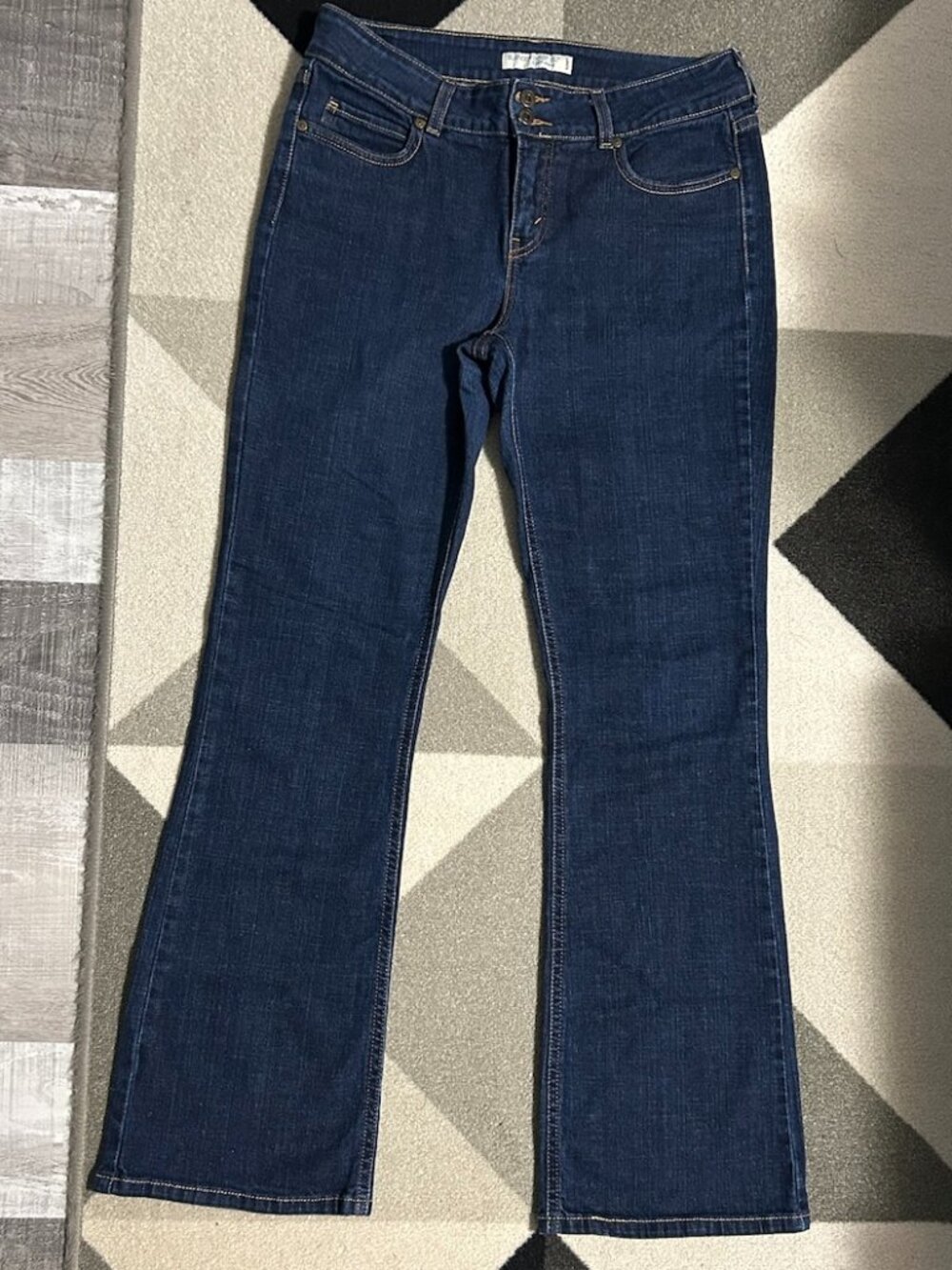 Levi's 526 Slender Bootcut‎ Y2K Jeans Dark Blue Wash Women's Size 10